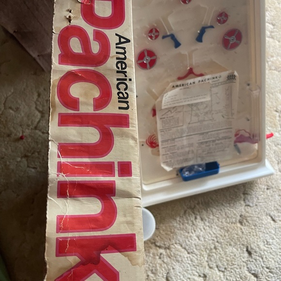 American PACHINKO VINTAGE GAME by Pressman with directions and in box - Picture 11 of 15